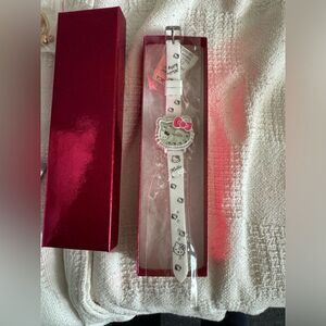 Brand New white and pink hello kitty watch